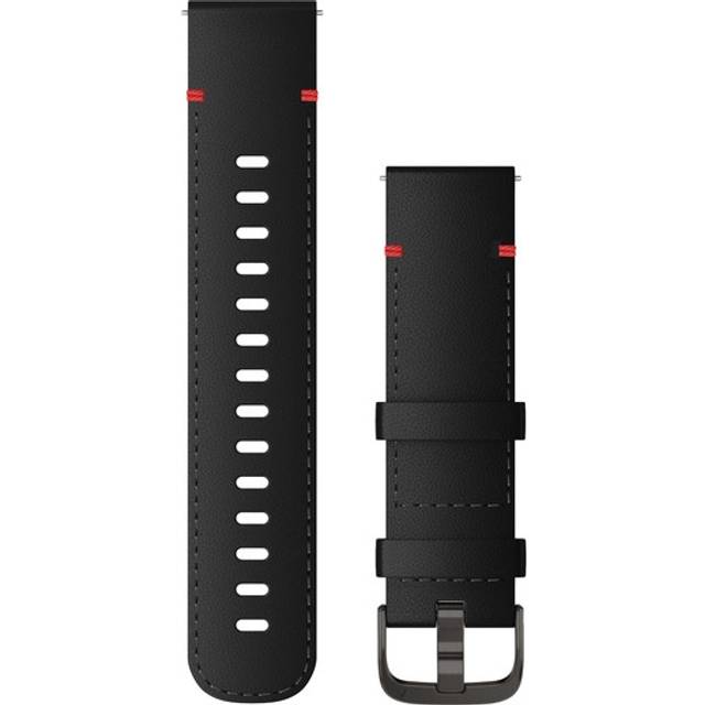 Garmin Quick Release 22 mm Läderrem Unisex - One Size Tillbehör för Klockor/Armband