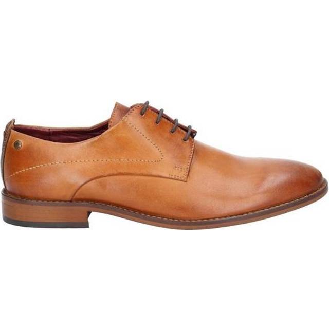 Script Washed Shoe - Tan - 8