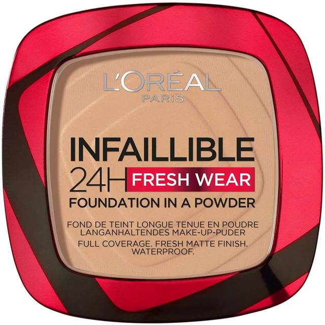 L'Oreal Infaillible 24h Fresh Wear Powder Foundation Golden Beige 140