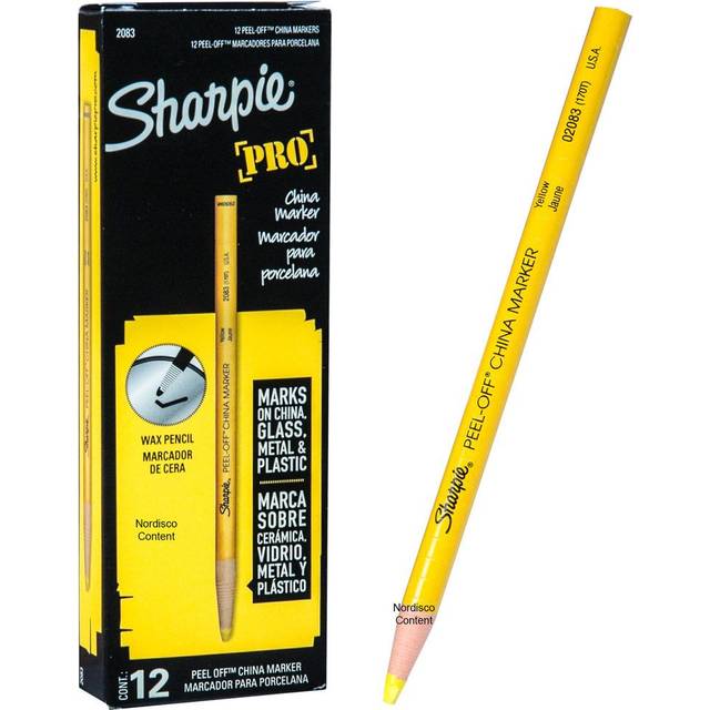 Peel-off China Marker Yellow