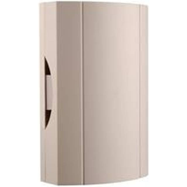 Byron wired wall mounted door chime white inbuilt transformer "ding-dong sound"