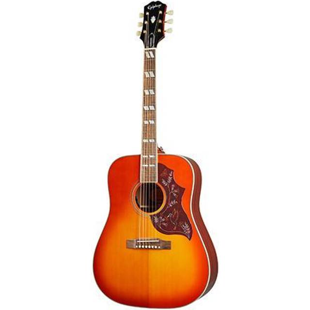 (B-Stock) Epiphone Inspired by Gibson Hummingbird Aged Cherry Sunburst Gloss Electro-Acoustic Guitar