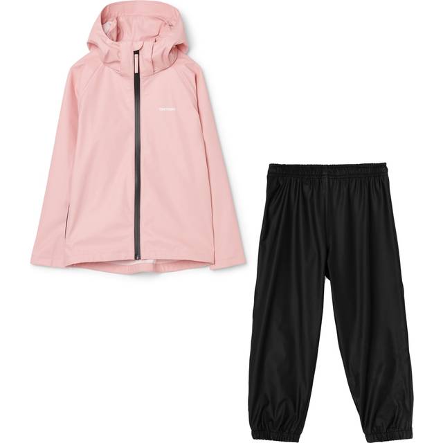Tretorn Kids Packable Regnställ, Light Rose, 86/92