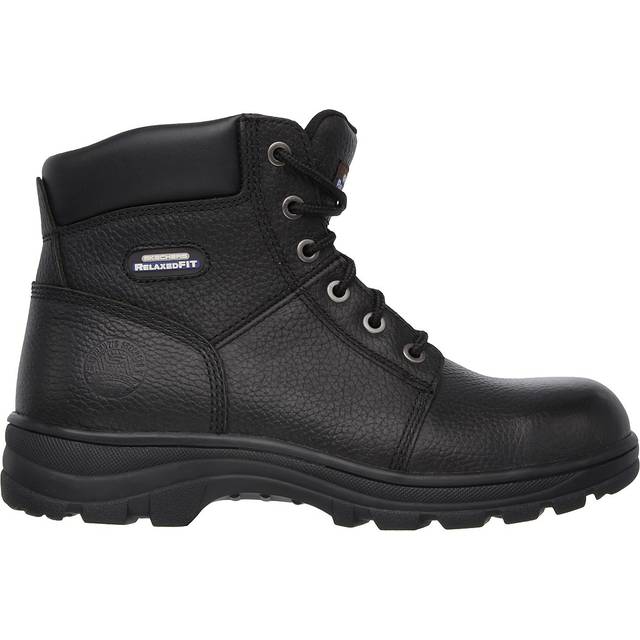 Skechers Workshire Safety Boot Black 11 Colour: Black, Size: UK 11