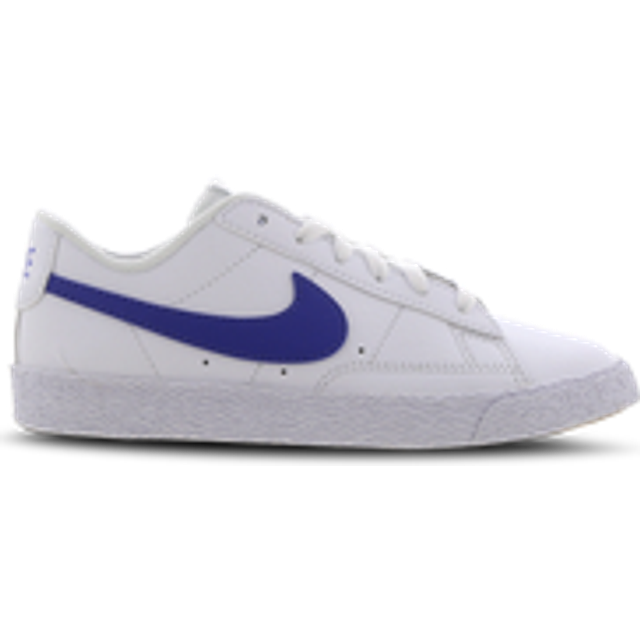 (PS) Nike Blazer Low White/Blue CZ7579-100 - Blue/White - 3Y