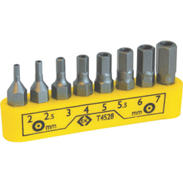 CK Bit Clip Hexagon Set of 8