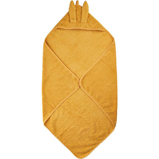 Pippi Organic Hooded Towel Mineral Yellow