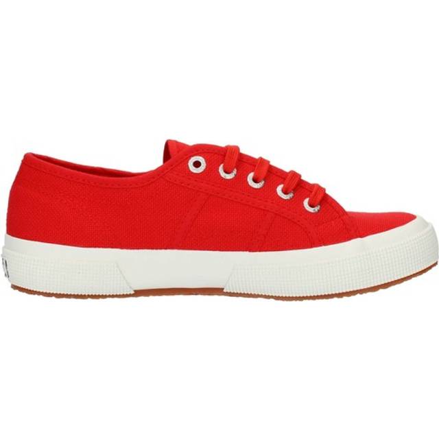 Superga 2750 Cotu Classic unisex - vuxen Sneaker , Röd röd vit, 39 EU