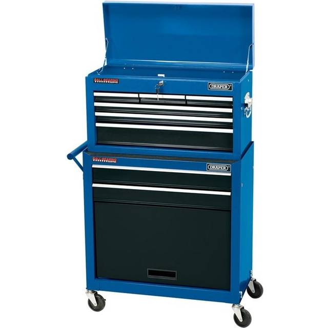 Draper 8 Drawer Tool Chest and Cabinet Set - Draper Tools