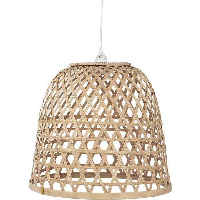 Loftslampe i bambus, stor - Ib Laursen