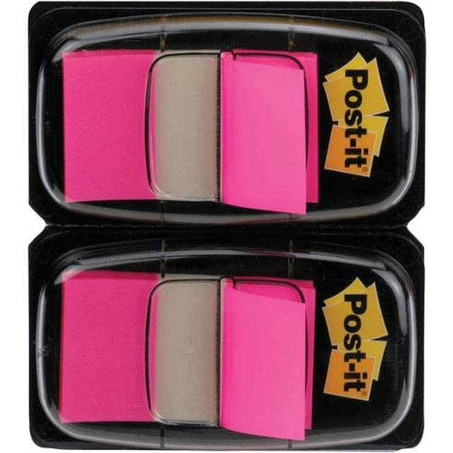 Post-it Index Tabs Dispenser with Pink Tabs (2 Pack) 680-BP2EU