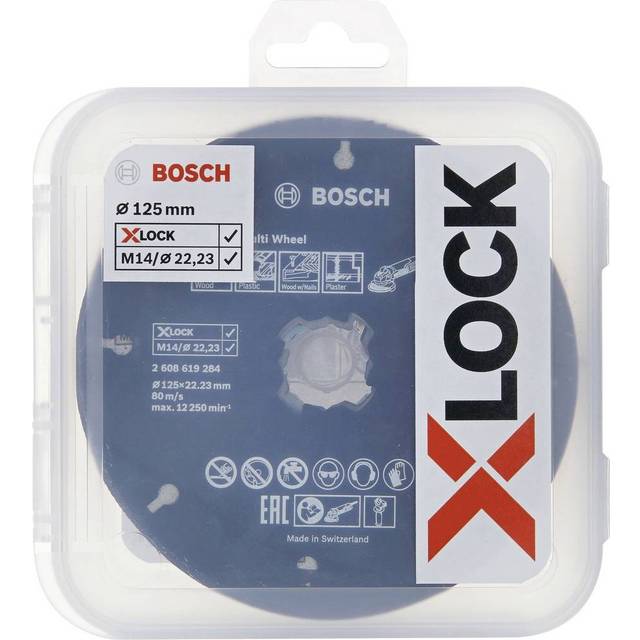 Bosch 5x PRO Cutting and Grinding Set für X-Lock (für Stahl, Edelstahl, Ø 125 mm, Professional Zubehör Kleiner Winkelschleifer)