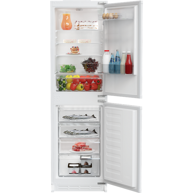 Zenith ZICSD355 Sliding Hinge 50:50Split Integrated Static Fridge Freezer - A+ Energy Rated