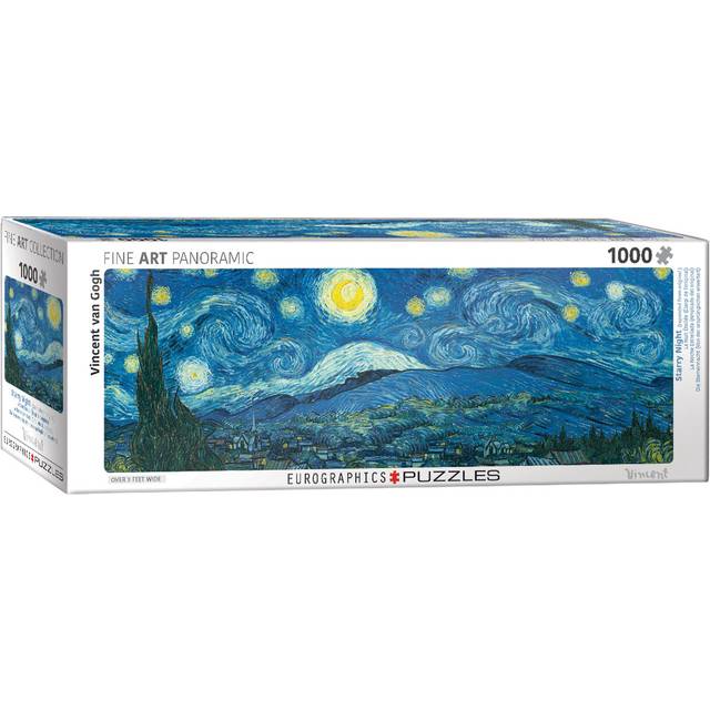 Starry Night Panorama (Expanding Upon the Works by Van Gogh)