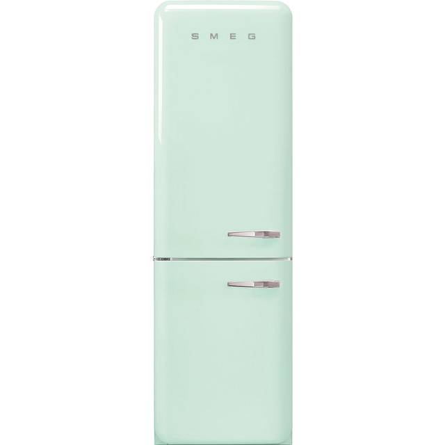 Smeg Left Hand Hinge FAB32LPG5UK 197cm High 60/40 Frost Free Fridge Freezer - Pastel Green - D Rated