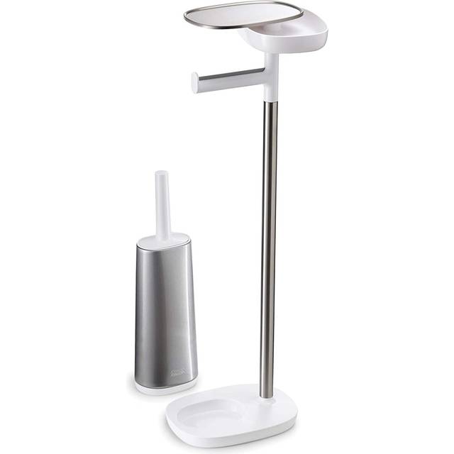 Joseph Joseph Easystore Toilet Butler Plus - White/Silver