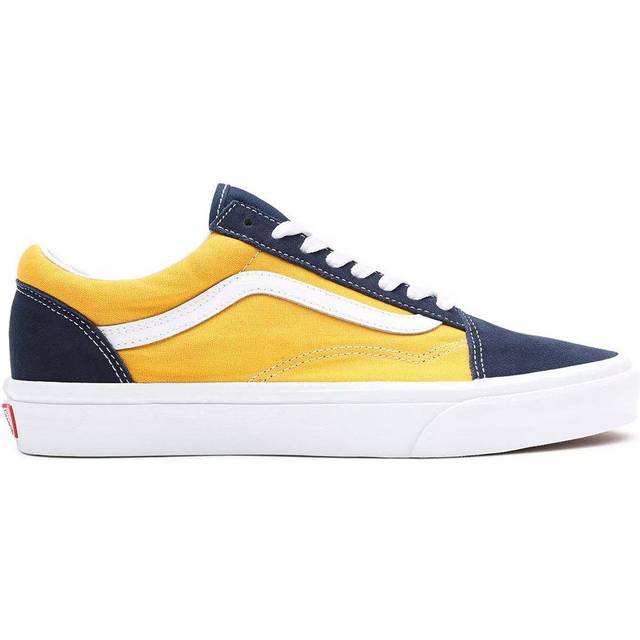 Vans Old Skool 'Classic Sport - Dress Blues Saffron' VN0A3WKT4PL - Blue/Yellow/White