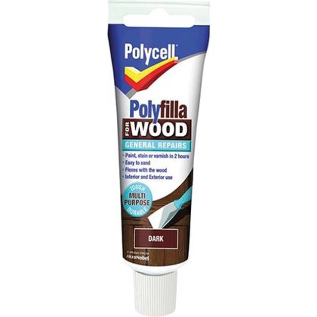 Polycell Polyfilla for Wood General Repairs Dark 75g