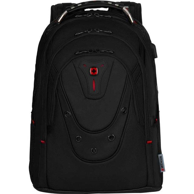 Wenger backpack 14"–16" laptop tablet pocket ibex ballistic deluxe 606493 black