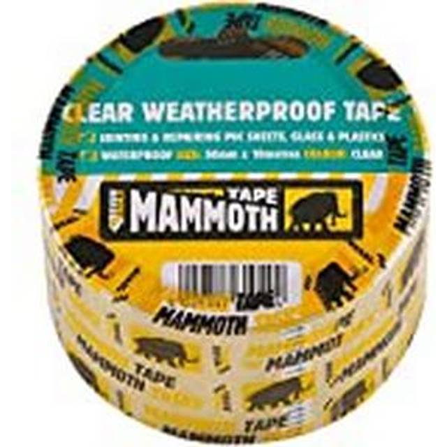 Everbuild Mammoth Weatherproof Clear Tape Clear 50mm 10m