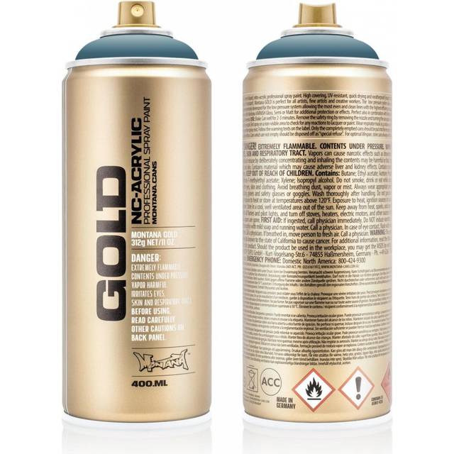 Montana Gold Spray Cans 400ml (G1000 to G6050)