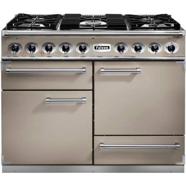 Falcon F1092DXDFFN-NM Range cooker Dual Fuel - Fawn / Nickle