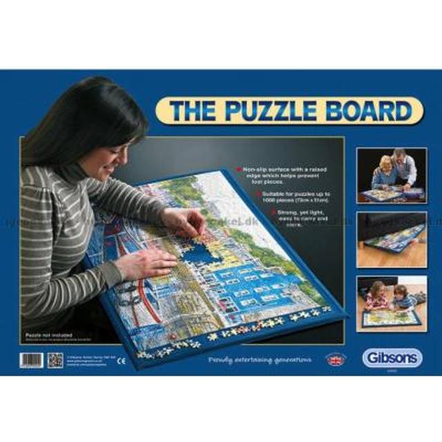 Gibsons The Puzzle Board In Blue