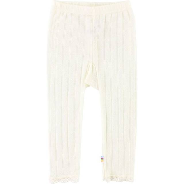 Joha Girls Ivory Wool & Silk Leggings - 1-2 year
