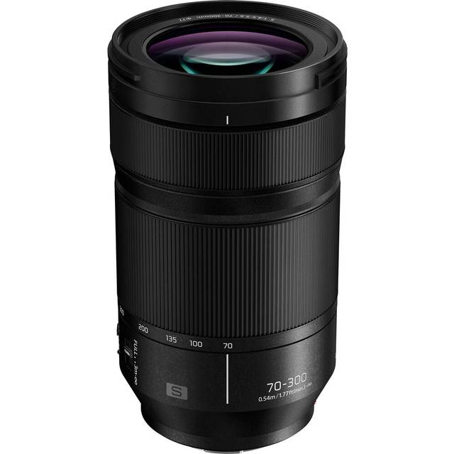 Panasonic S-R7030 LUMIX S 70-300mm f/4.5-5.6 Full-Frame Telephoto L Mount Camera Lens in Black