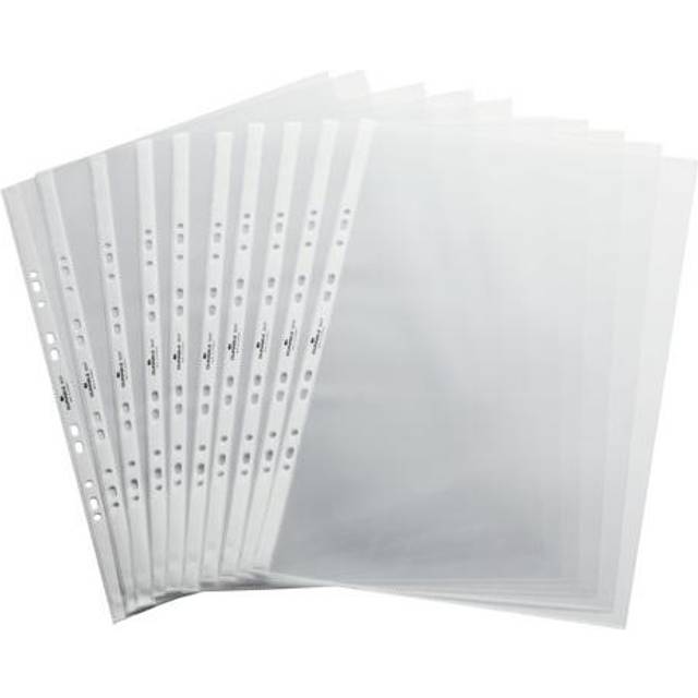 Durable Tabletop Presenter Document Pockets A3 Landscape (Pack of 10) - 8577 - Transparent