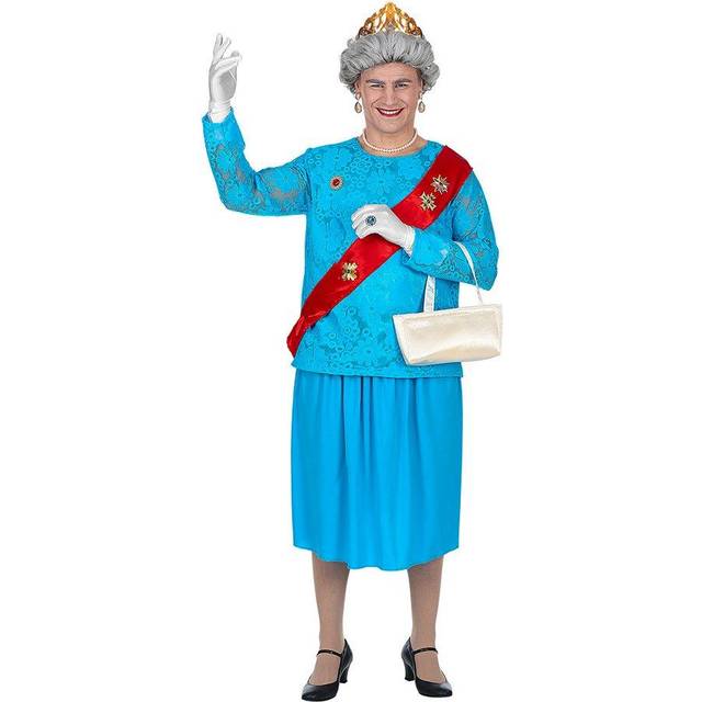 Queen Elizabeth Männerkostüm XL