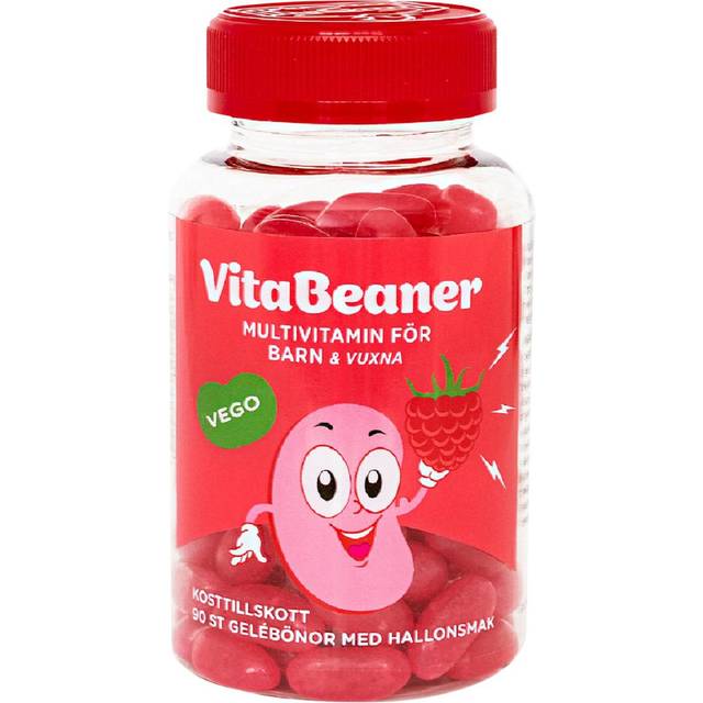 VitaBeaner Hallon 90 tuggtabletter - Multi
