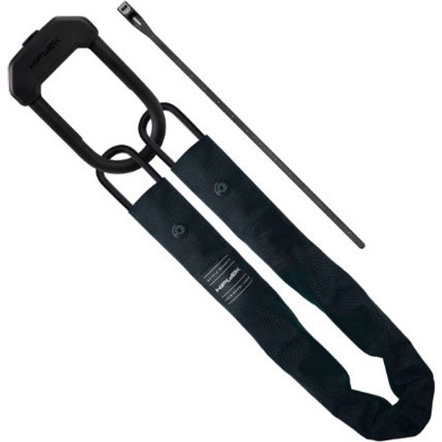 Hiplok E-DX Cargo Lock Sold Secure Gold - Black