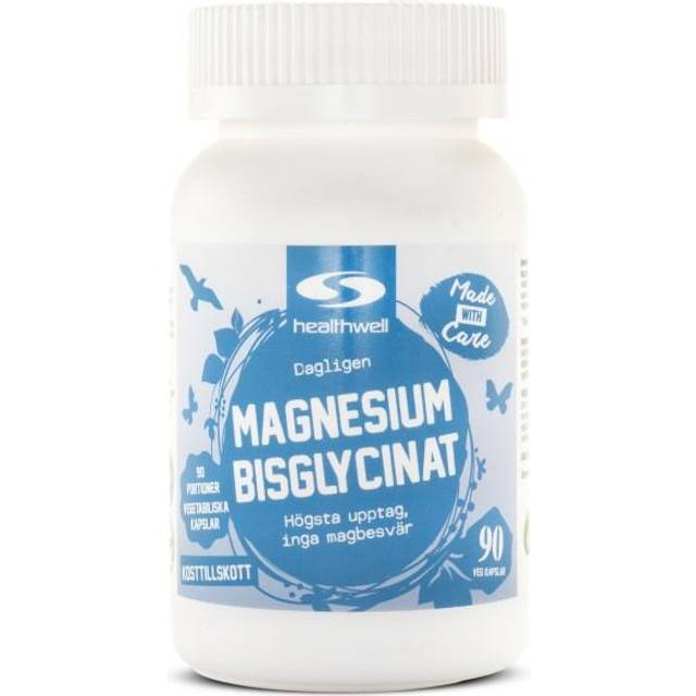 Healthwell Magnesium Bisglycinat, 90 kaps