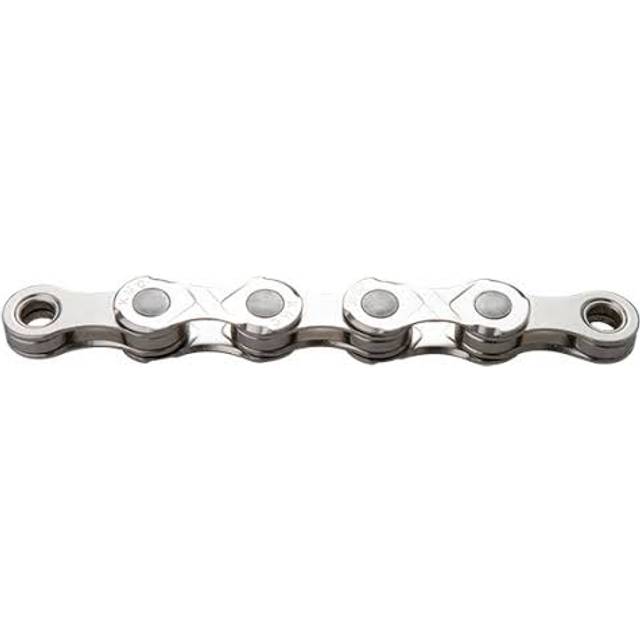 KMC Chain e10 Silver, For e-Bikes with mid-motors, highest reliability, high torsional rigidity, maximum durability