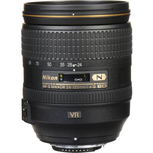 NIKON AF-S 24-120MM F4G ED VR Black (Color Box)