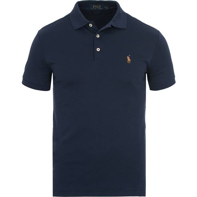 Polo Ralph Lauren Custom Cotton-Piqué Polo Shirt - XXL - Blue