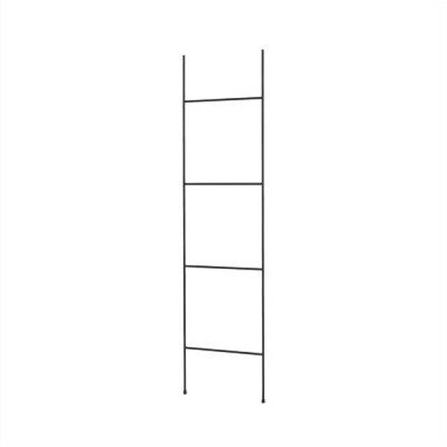 Blomus - Fera Towel Ladder - schwarz/BxH 45x165cm - black (2.5 x 167.0 x 46.4cm)