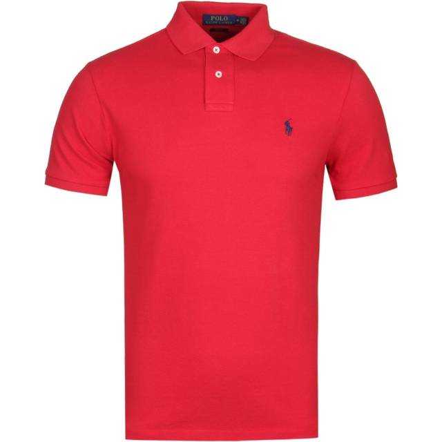 Ralph Lauren, Topp, Herr, M, Bomull, Röda Polo Ralph Lauren T-shirts och Polos - red (M)