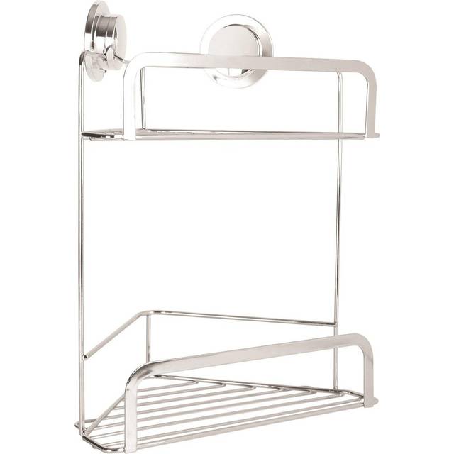 Adhesive Mount Shower Caddy - Chrome (29cm H X 26cm W X 16cm D)