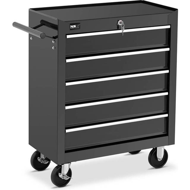 Tool trolley workshop trolley workshop cart professional 5 drawers 50kg locking