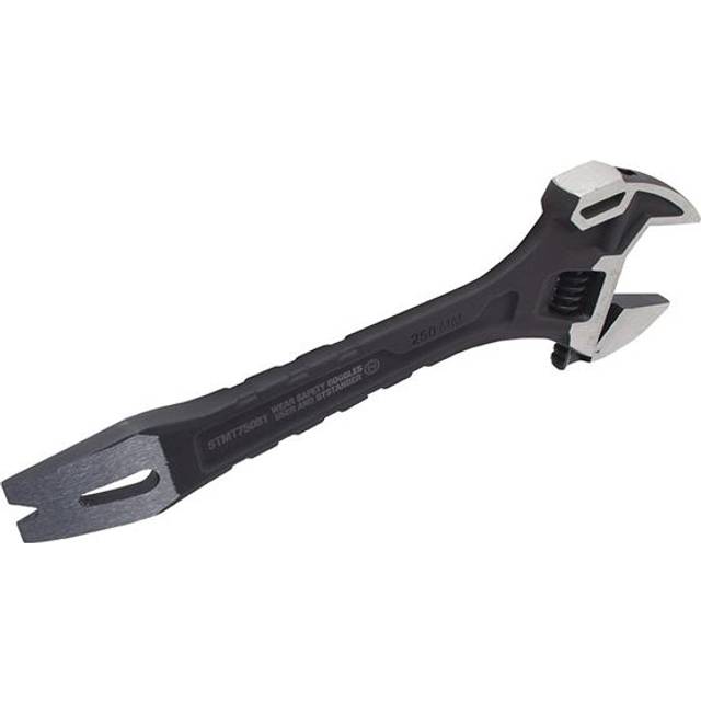 Stanley Fatmax 10"" Demolition 4 In 1 Adjustable Wrench Nail Pry Bar STA075081