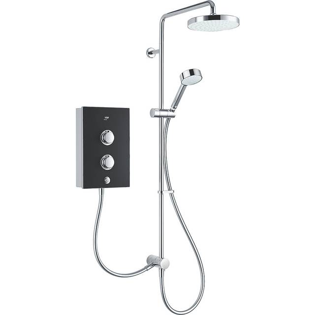 Mira Decor 10.8Kw Black Onyx Dual Outlet Shower 1.1894.006