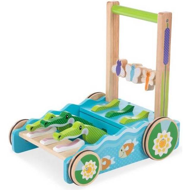 Melissa & doug 13129 first play chomp and clack alligator baby ball walker