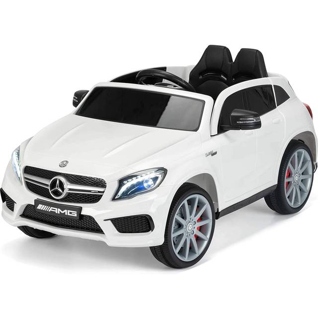 Xootz Mercedes-Benz Gla 12V Ride On Car - Bright White, White
