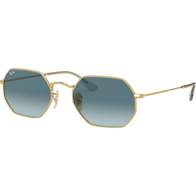 Ray-Ban OCTAGONAL RB 3556 N 91233M, ROUND Sunglasses, UNISEX, available with prescription - Gold