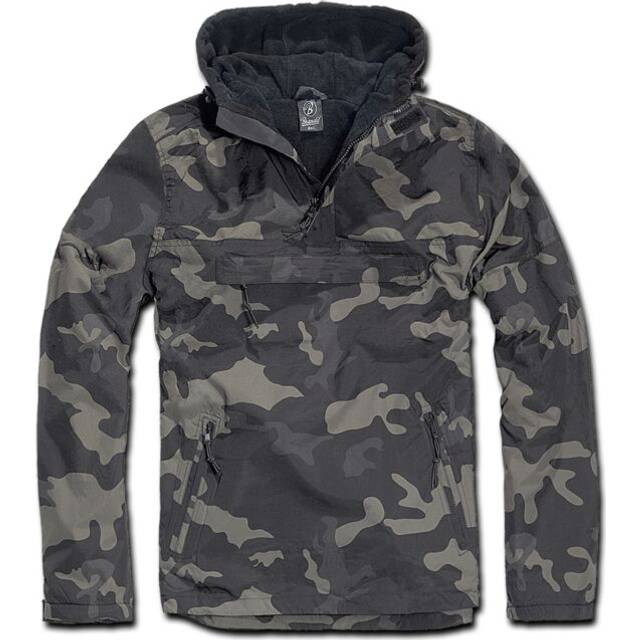 Brandit Vindjacka för män, Flerfärgad (Darkcamo 4), 3XL