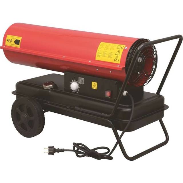 Dieselvärmare 30kW, 180W, IPX0, Röd/Svart, Malmbergs 9987011