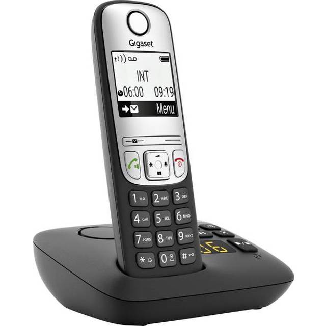 Gigaset A690A Cordless Phone, Single Handset with Answer Machine