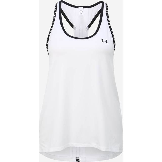 Under Armour Womens Training Knockout Vest In White Cotton - Size X-Small